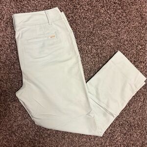 White House Black Market Perfect Form Seafoam Pants- sz 12